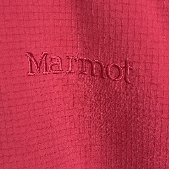 Marmot Jacket Mens Extra Large XL Windstopper Full Zip Red Gray Outdoor Winter - Picture 3 of 14